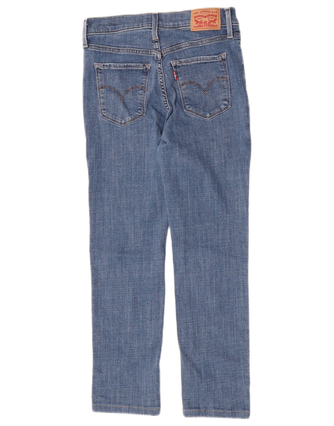 Levi's Donna 312 Shaping Slim Jeans W26 L25 Cotone Blu