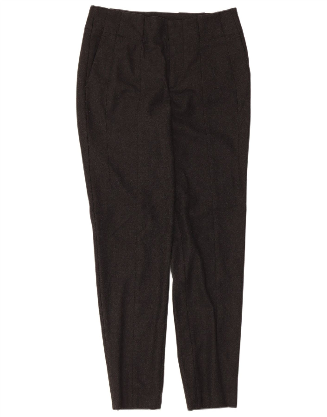 Pantaloni chino con pegging da donna Zara piccoli W26 L28 grigi