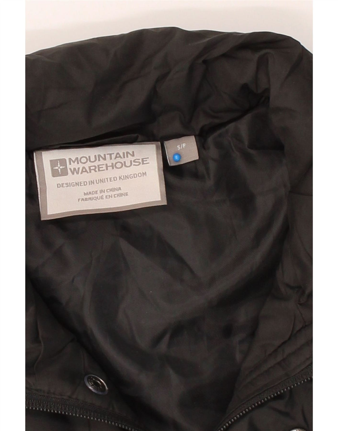MOUNTAIN WAREHOUSE Mens Padded Gilet UK 36 Small Black Polyester Vintage Mountain Warehouse and Second-Hand Mountain Warehouse from Messina Hembry 