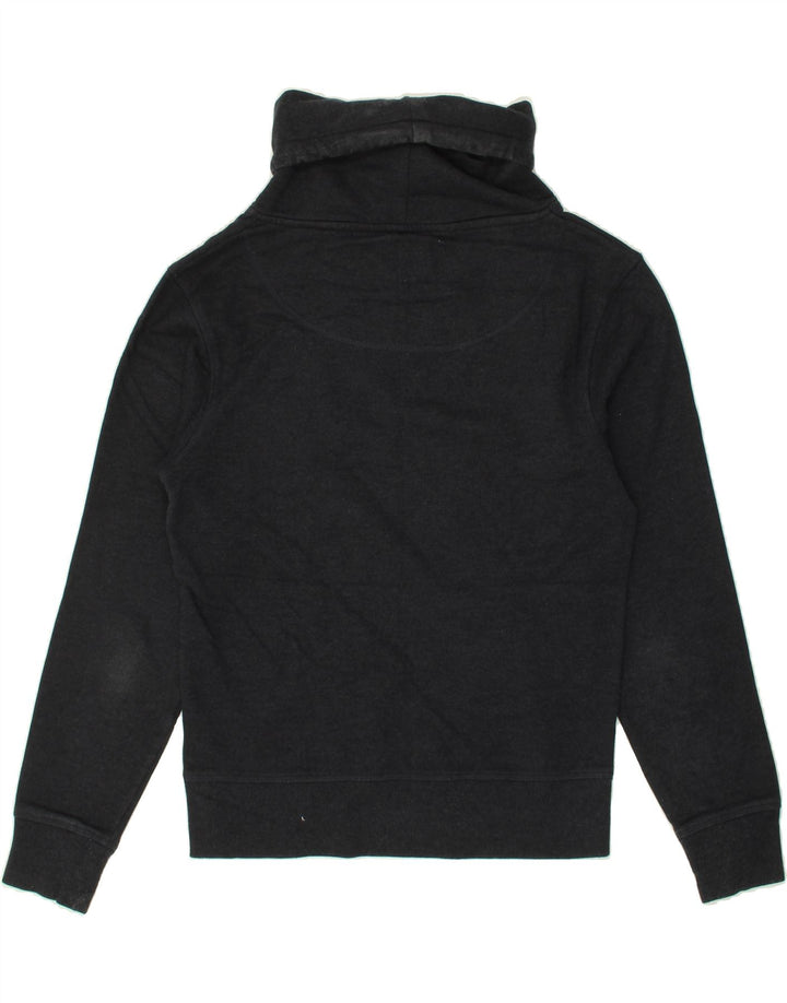 JACK & JONES Mens Roll Neck Sweatshirt Jumper Small Navy Blue Cotton Vintage Jack & Jones and Second-Hand Jack & Jones from Messina Hembry 