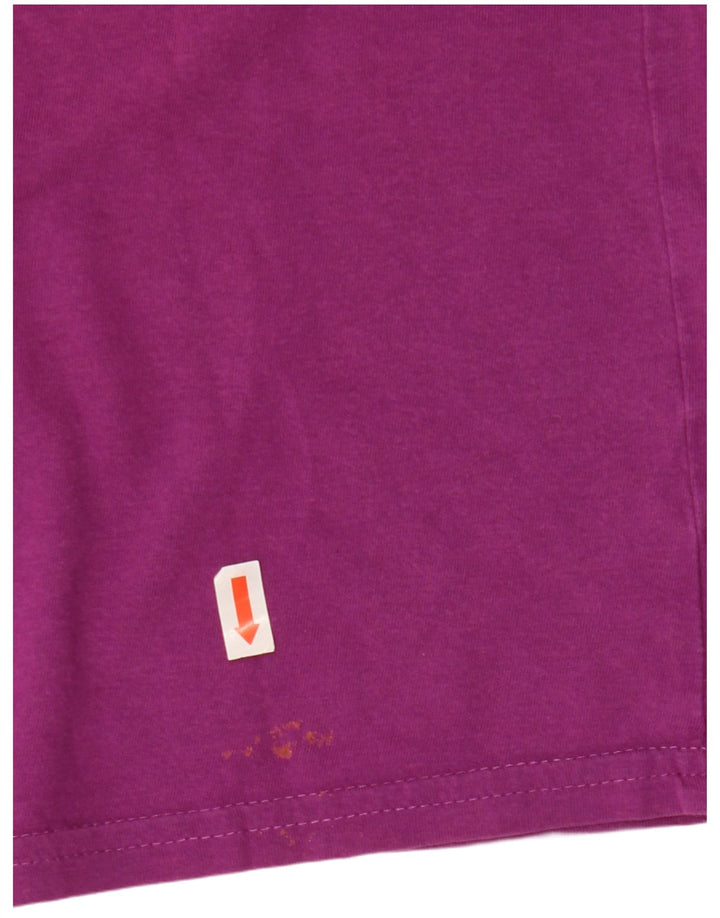 Carrera Top grafico da uomo a maniche lunghe viola medio