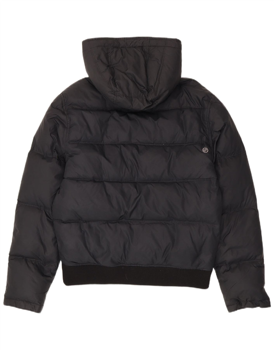 Giacca imbottita con cappuccio da uomo Animal UK 40 grande nylon nero