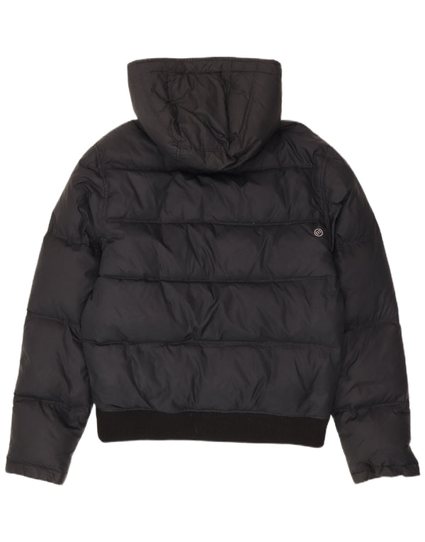 Giacca imbottita con cappuccio da uomo Animal UK 40 grande nylon nero