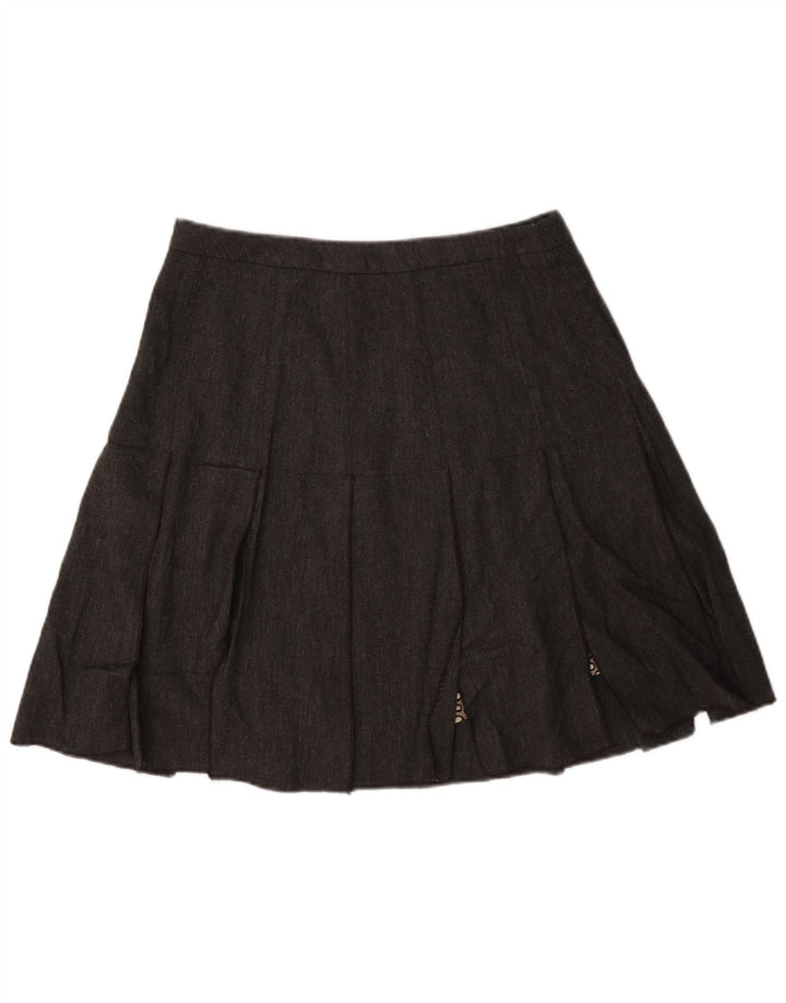 Gonna a trapezio pieghettata da donna Roberto Cavalli W28 Grigio medio