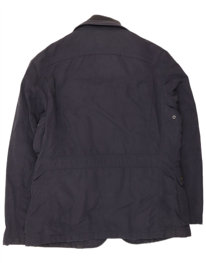 Giacca utility da uomo Hugo Boss IT 52 XL Poliestere blu navy