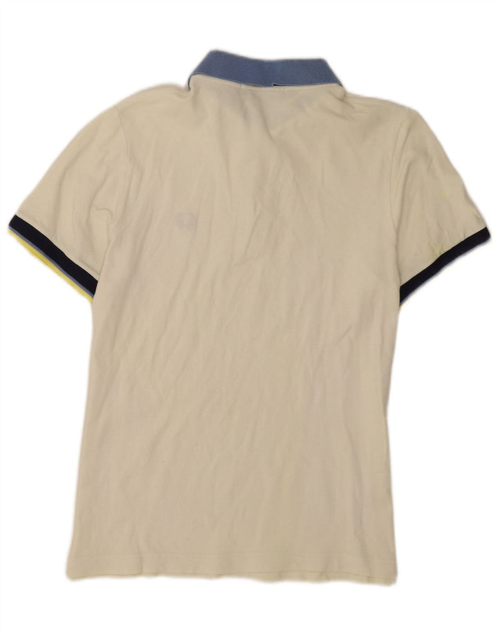 Polo Fred Perry da uomo vestibilità regolare in cotone bianco sporco medio