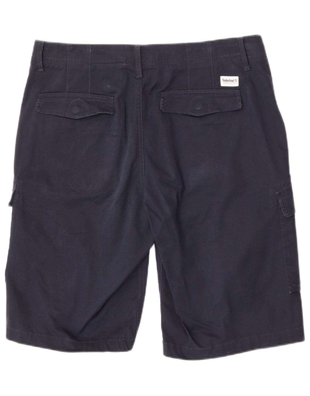 Pantaloncini cargo da uomo Timberland W34 Large in cotone blu navy