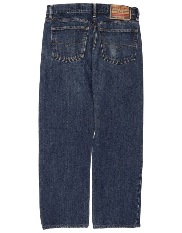 Jeans dritti da uomo DIESEL W32 L26 cotone blu