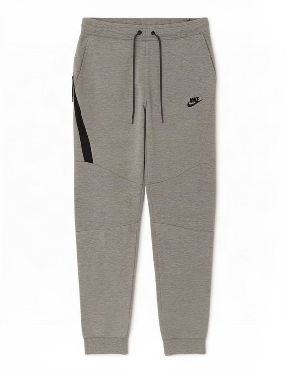 Pantaloni da tuta da uomo Nike Joggers in cotone chiazzato grigio medio