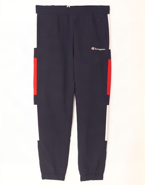 Pantaloni da tuta da uomo Champion Joggers Large Blu Navy Colourblock