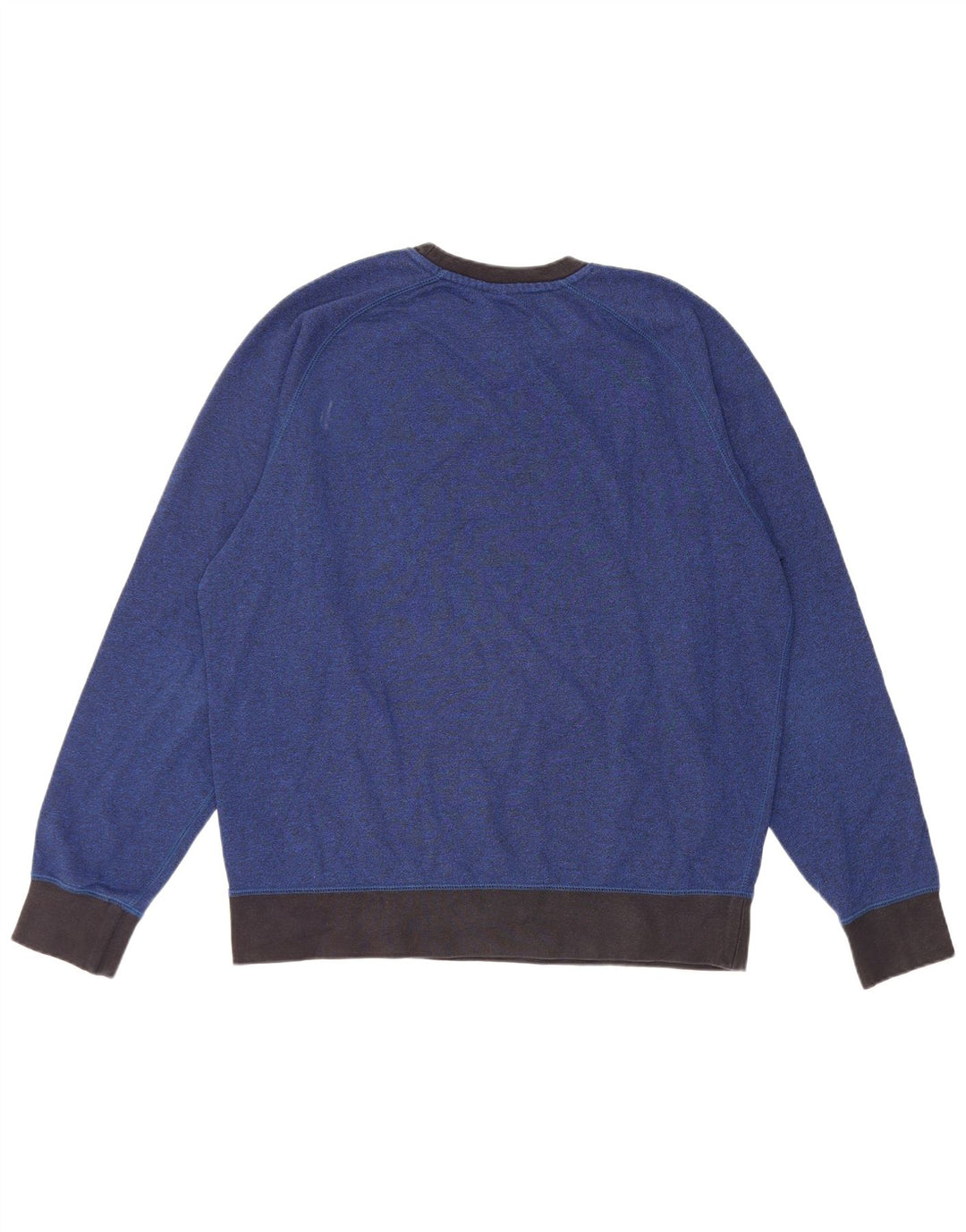 Felpa Nike da uomo, grande, in cotone color block blu