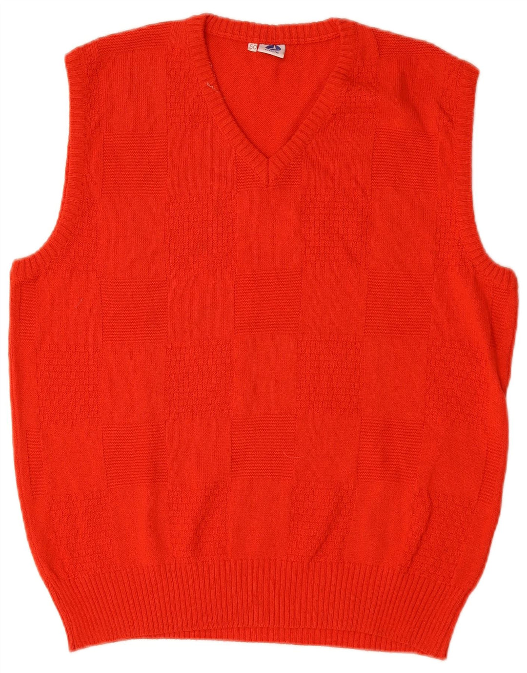 Canotta Uomo VINTAGE IT 50 Rosso Medio Cotone