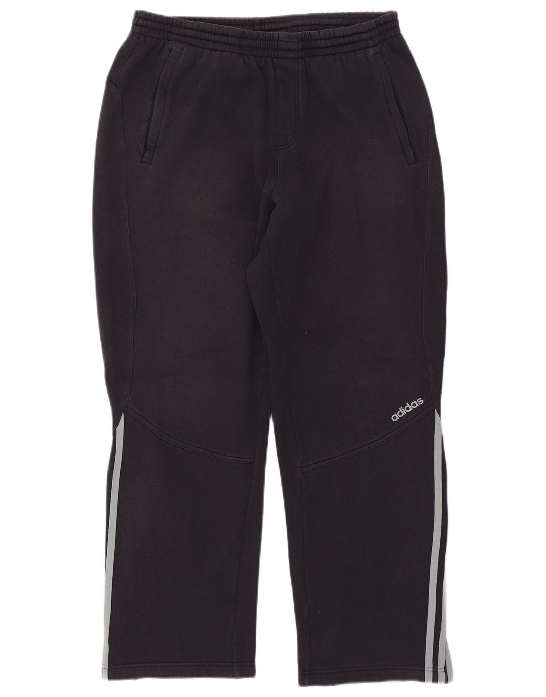 Pantaloni da tuta da uomo Adidas Large in cotone blu navy