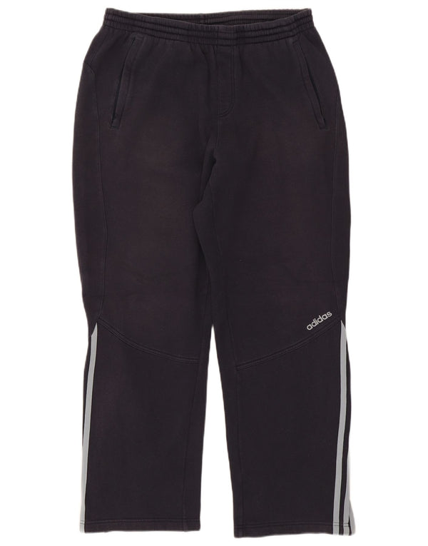 Pantaloni da tuta da uomo Adidas Large in cotone blu navy