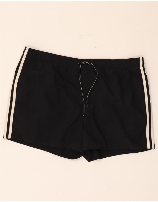 Pantaloncini da bagno da uomo Adidas Large neri in poliammide
