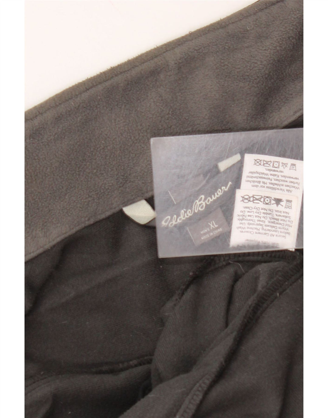 Giacca a vento da uomo EDDIE BAUER UK 42 XL Poliestere nero