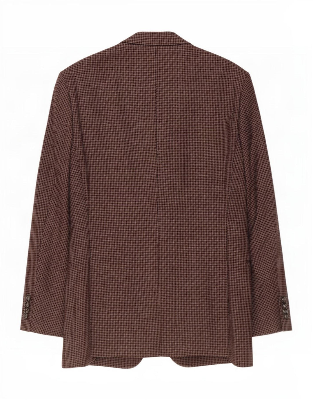 Giacca blazer da uomo a 2 bottoni Durban UK 38 Lana nuova pied de poule grigio medio
