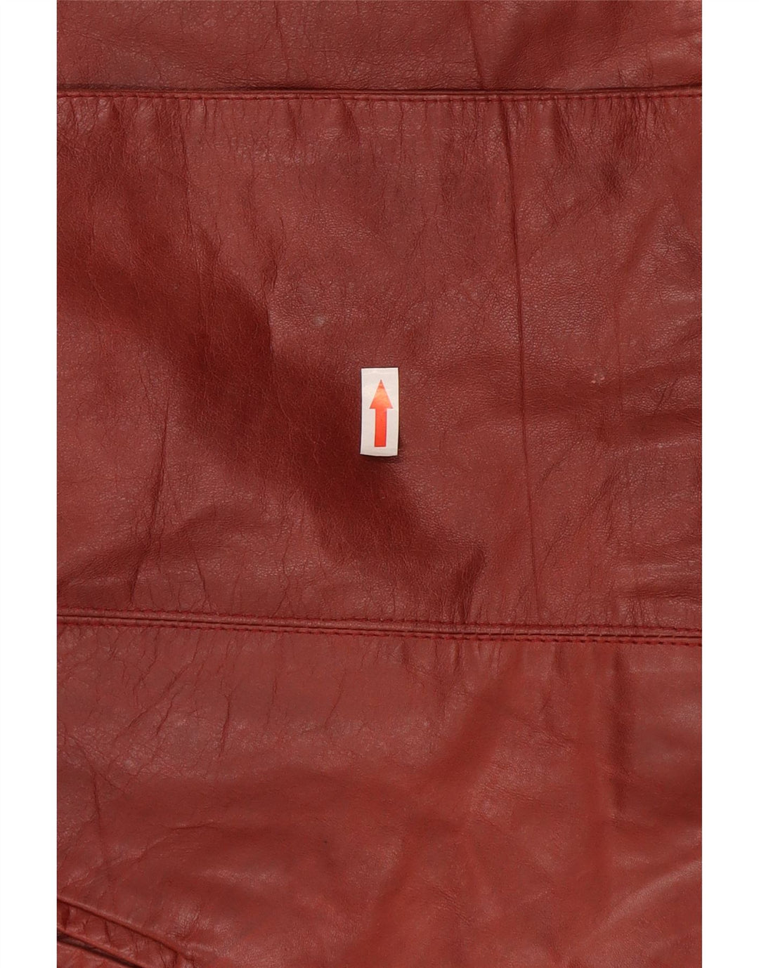 Giacca blazer in pelle da donna a 3 bottoni Schegge IT 44 in pelle marrone medio
