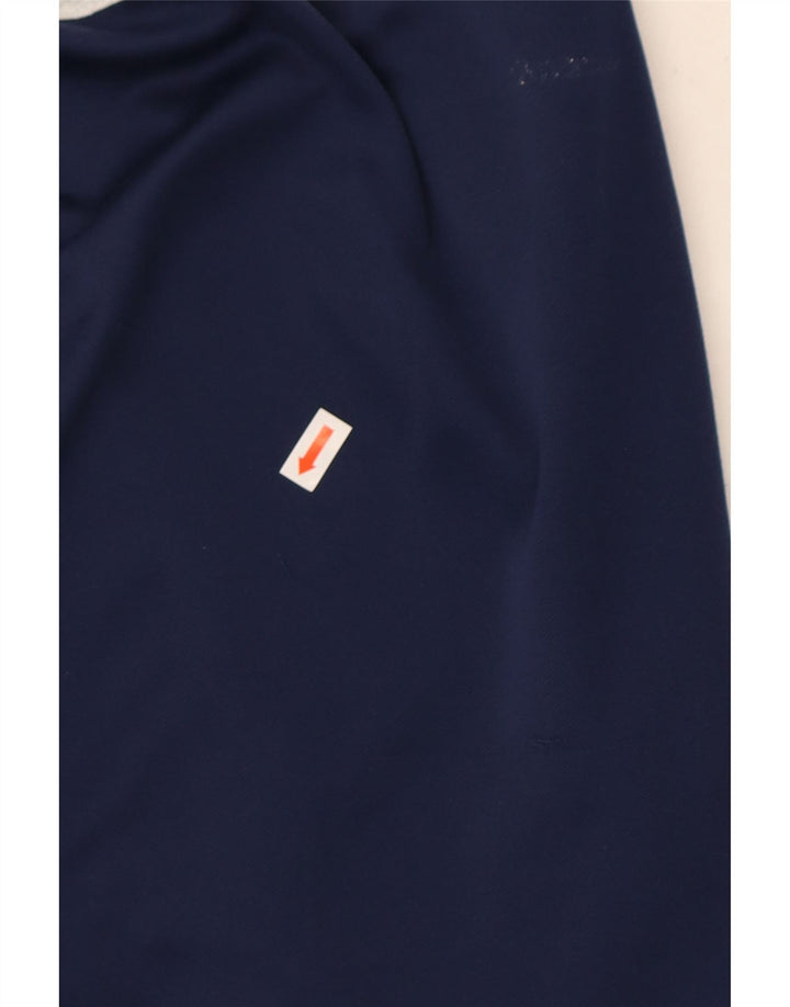 Pantaloni da tuta Adidas Climacool da uomo medi in poliestere blu navy