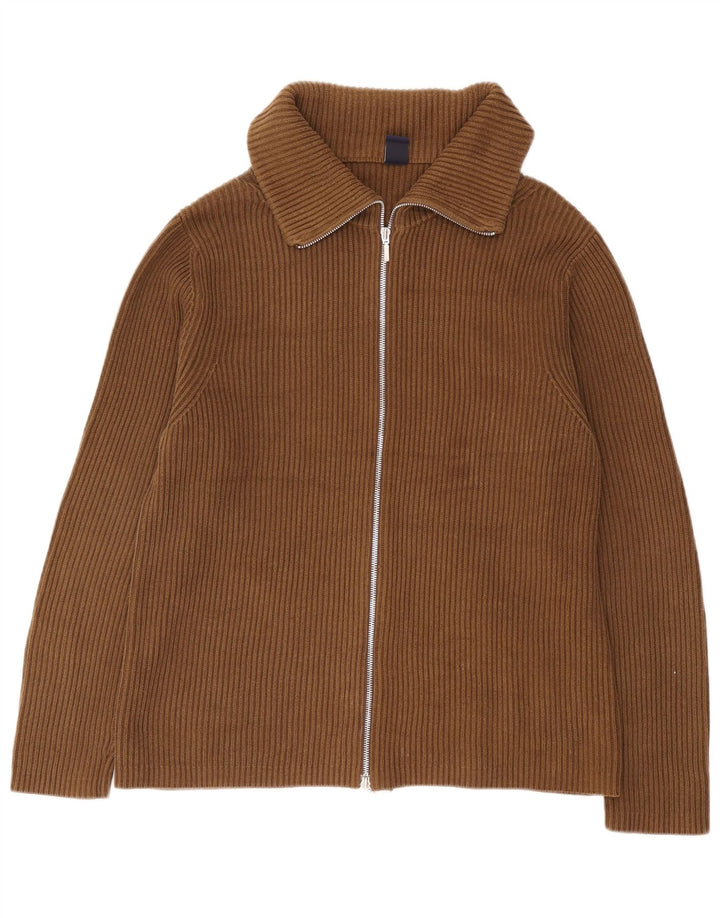 Maglione cardigan da uomo Gap grande in cotone marrone