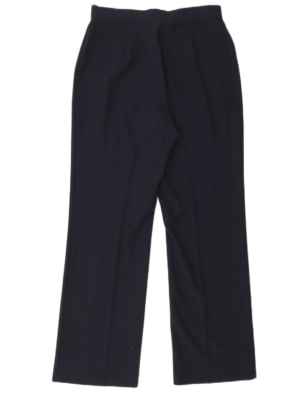 Pantaloni da abito affusolati da donna St. Bernard UK 16 Large W30 L31 Blu navy
