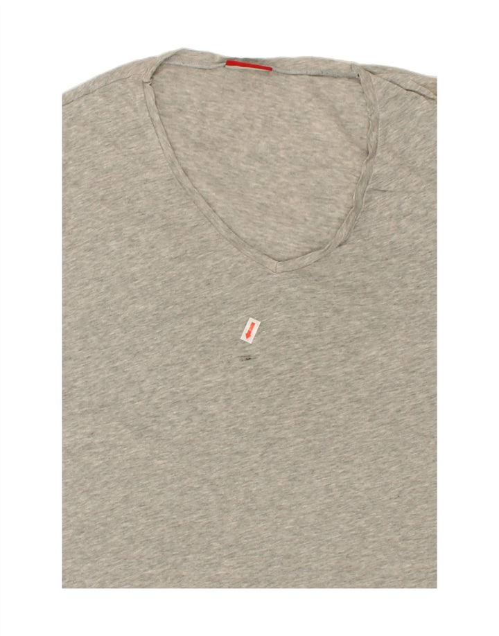 FILA Mens T-Shirt Top Large Grey Cotton Vintage Fila and Second-Hand Fila from Messina Hembry 