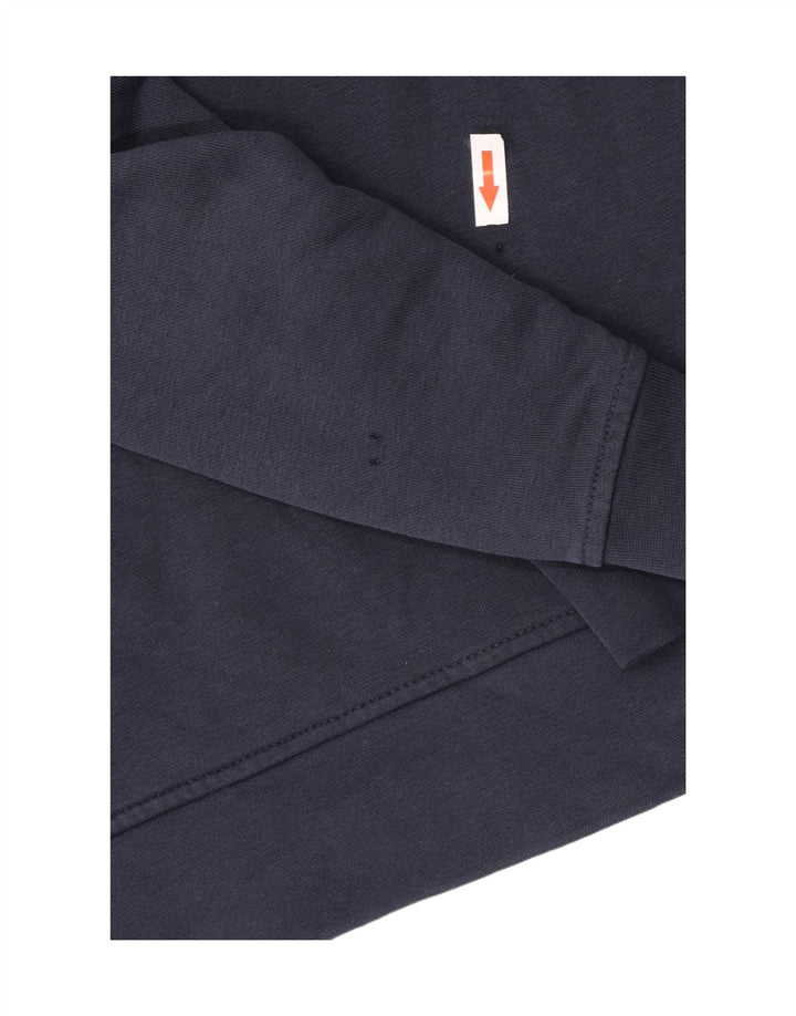 Felpa da uomo Ellesse Maglione medio blu navy in cotone color block
