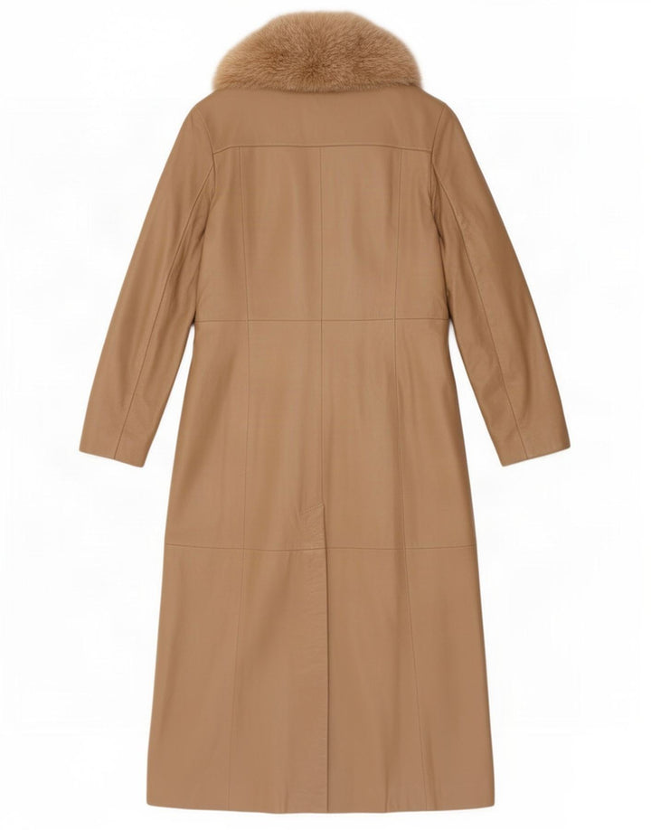 Cappotto in Pelle da Donna Planet IT 46 Large Beige