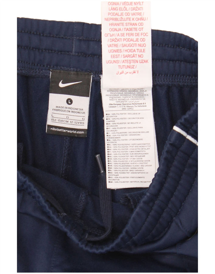 Pantaloni da tuta da ragazzo Nike Joggers 12-13 anni Large Blu Navy Poliestere