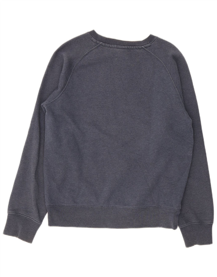 Felpa Nike da uomo, piccola, in cotone color block blu navy