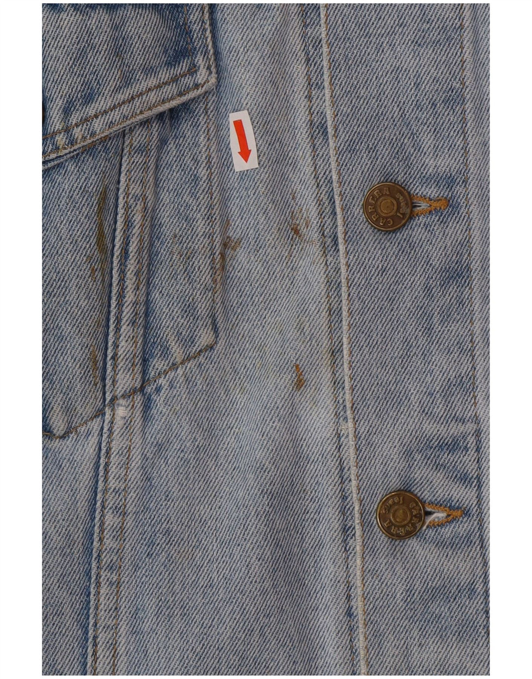 Giacca di jeans da uomo CARRERA UK 40 grande blu