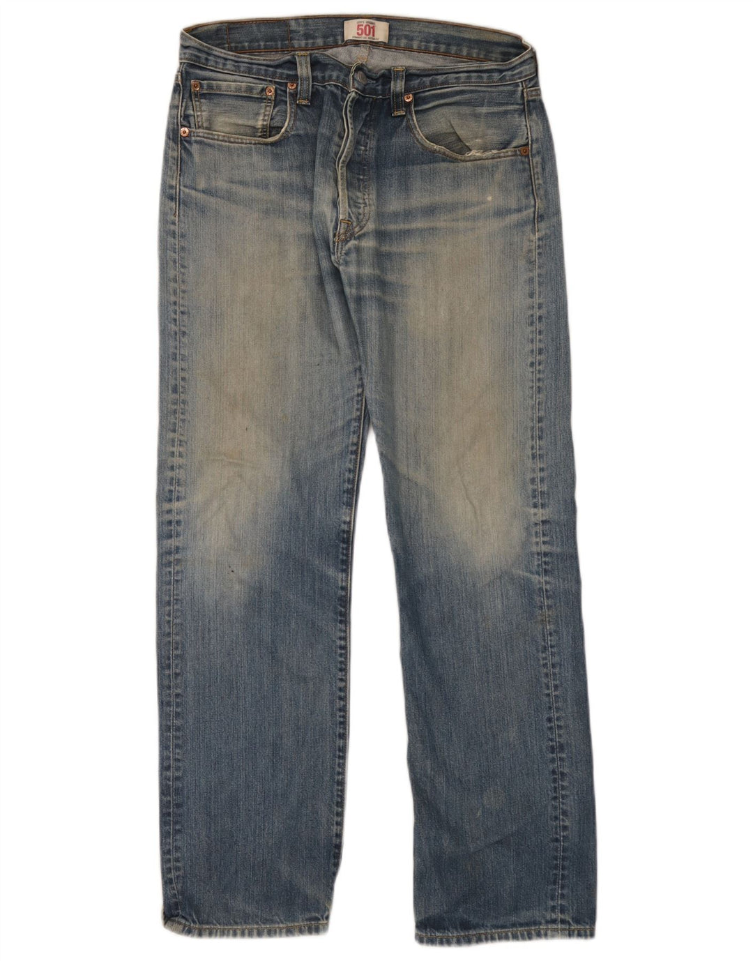 Levi's Uomo 501 Jeans dritti W32 L32 Cotone Blu