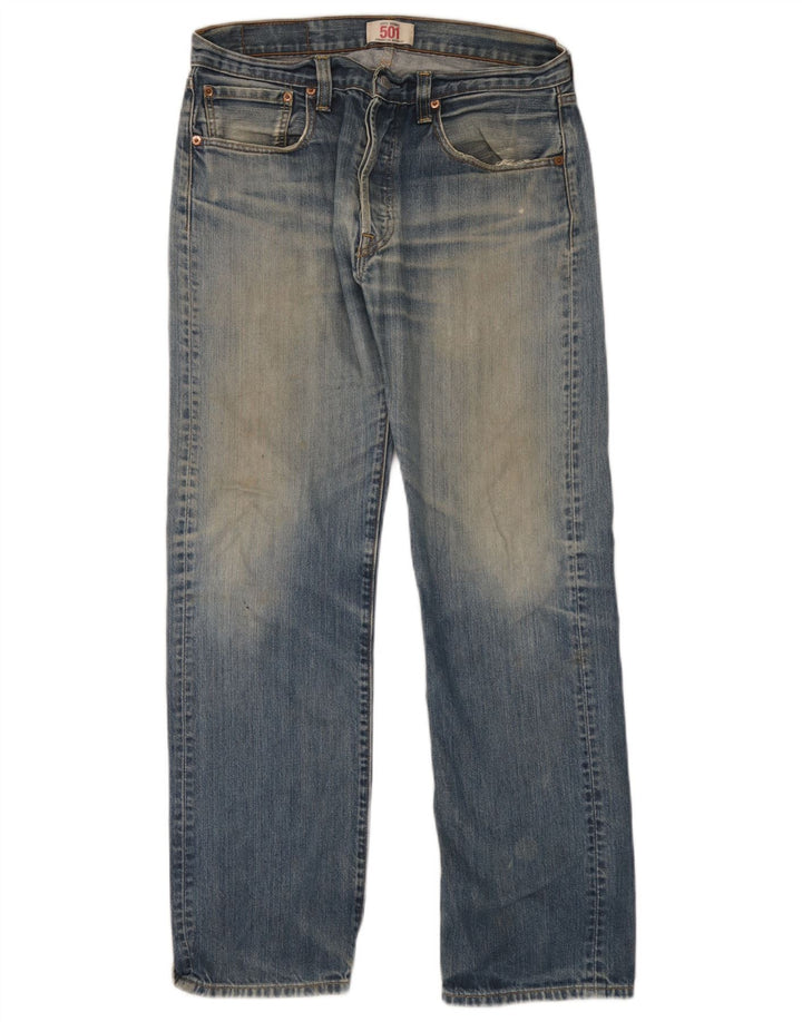 Levi's Uomo 501 Jeans dritti W32 L32 Cotone Blu