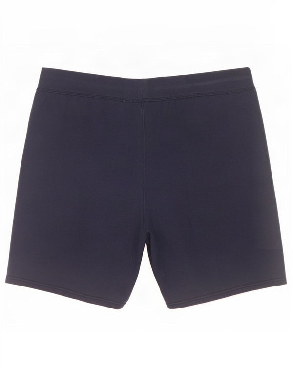Pantaloncini sportivi grafici da uomo Abercrombie & Fitch XL in cotone blu navy