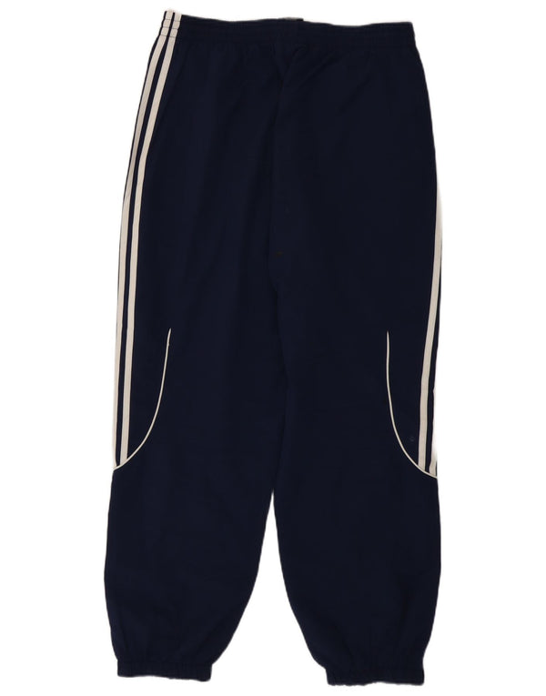 Pantaloni da tuta da uomo Adidas Joggers UK 40/42 Poliestere blu navy medio