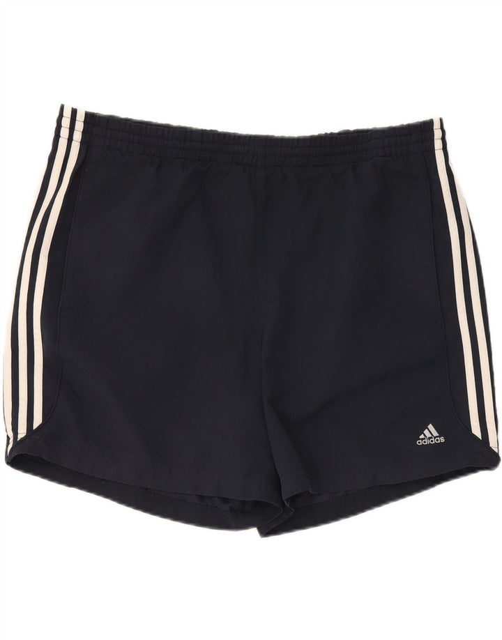 ADIDAS Mens Climalite Sport Shorts XL  Navy Blue Polyester