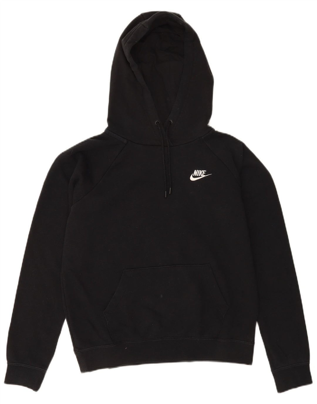 Felpa con cappuccio da uomo Nike Small in cotone nero