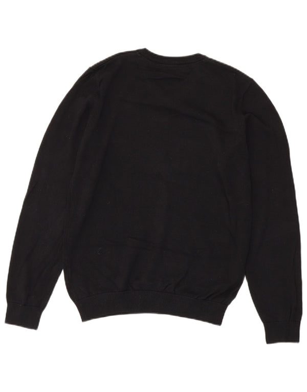 Maglione Marks & Spencer per ragazzi con scollo a V 12-13 anni in cotone nero