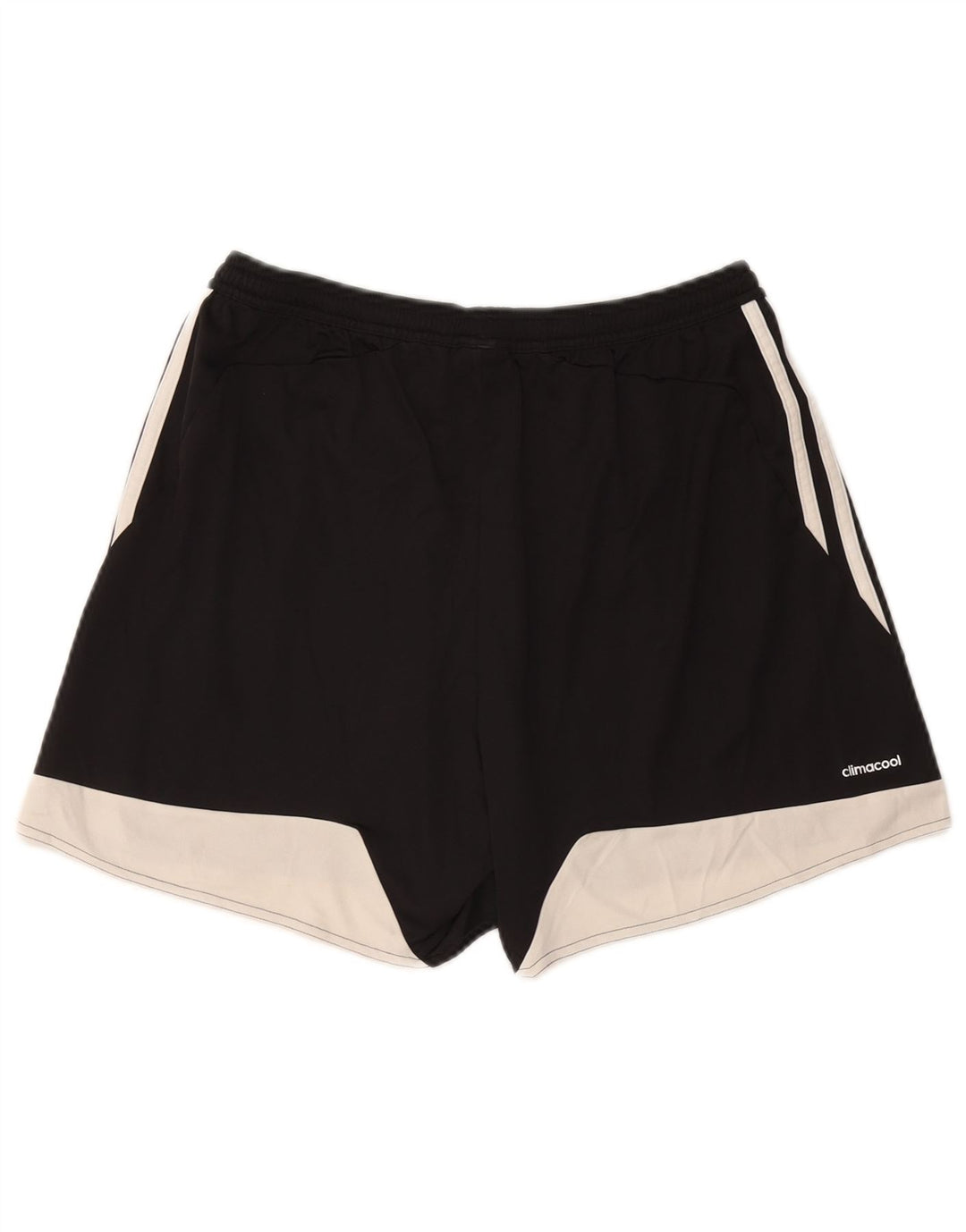 Pantaloncini sportivi ADIDAS Climacool da donna UK 16/18 Large Nero Colourblock