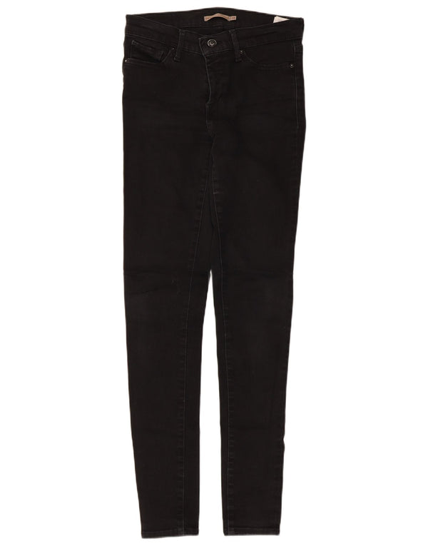 Jeans Levi's da donna 310 modellanti super skinny W28 L30 cotone nero