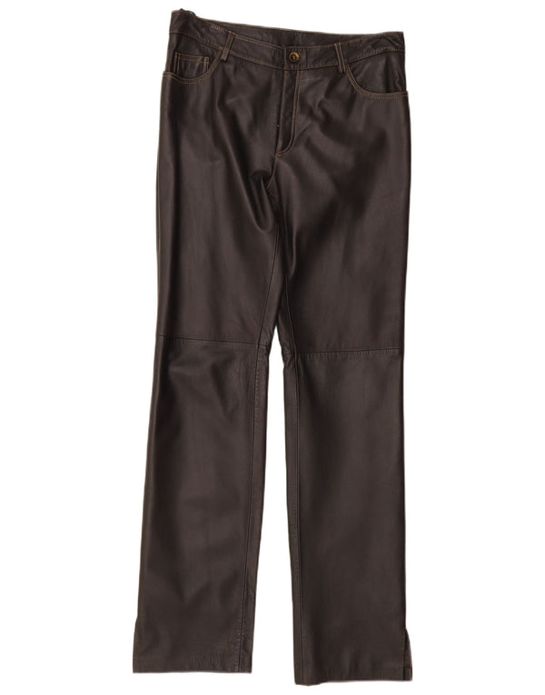 Pantaloni dritti da donna Betty Barclay UK 14 Large W32 L34 Neri