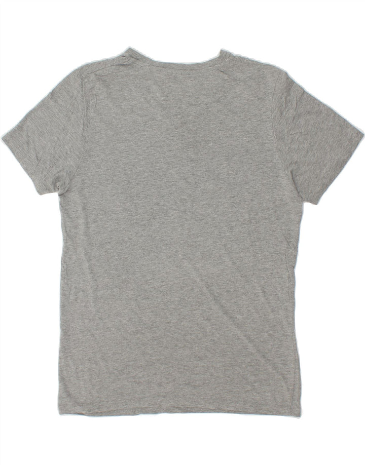 JACK & JONES Mens T-Shirt Top Large Grey Vintage Jack & Jones and Second-Hand Jack & Jones from Messina Hembry 