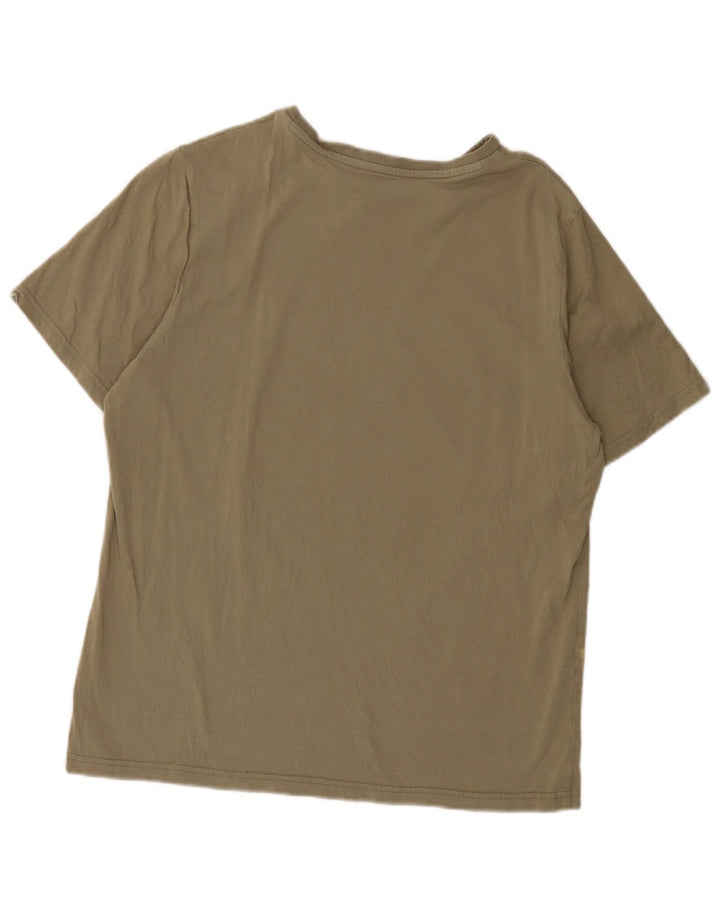 T-shirt grafica da uomo PUMA Top Large color kaki
