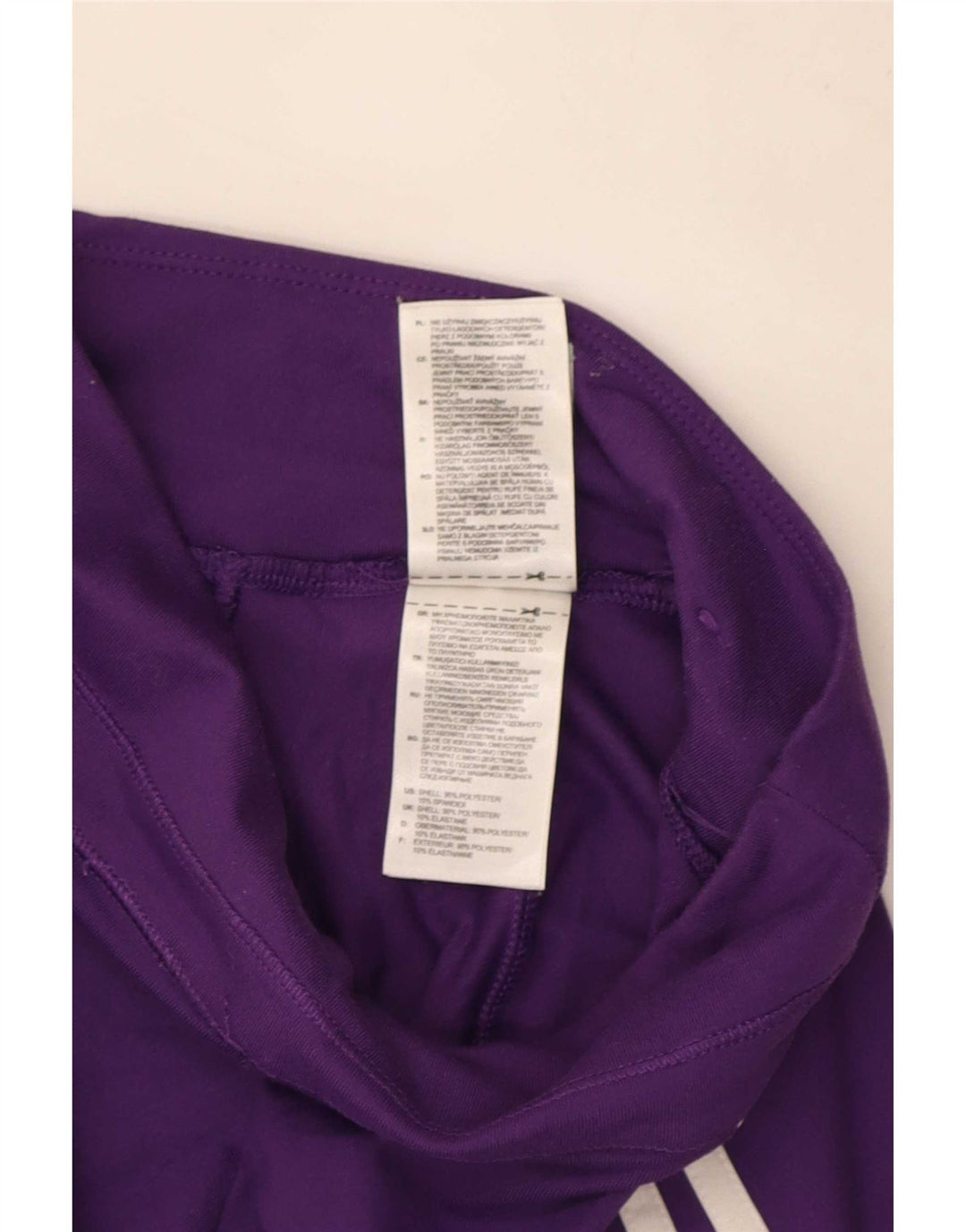 Leggings Adidas Climalite da donna UK 0/2 2XS Poliestere viola