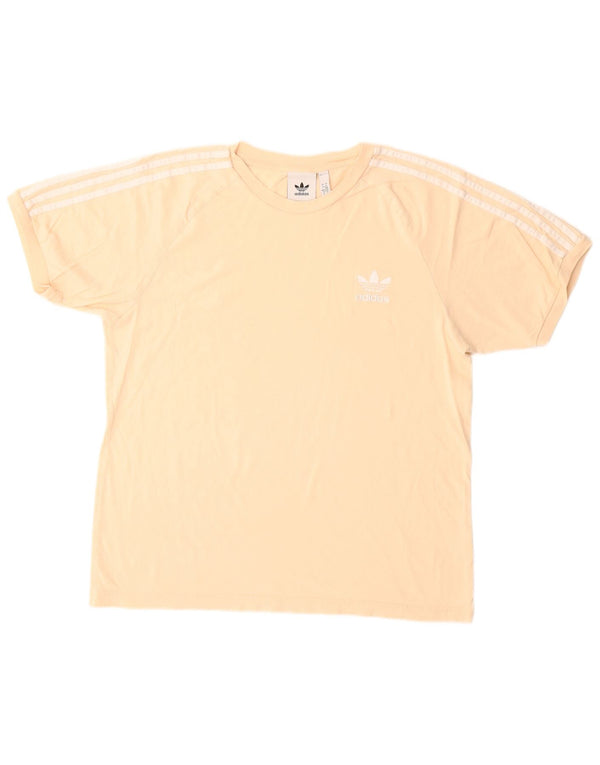 Maglietta Adidas da uomo grande beige