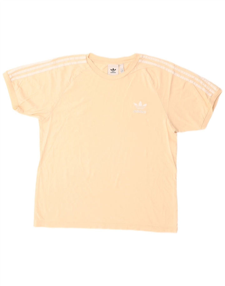 Maglietta Adidas da uomo grande beige