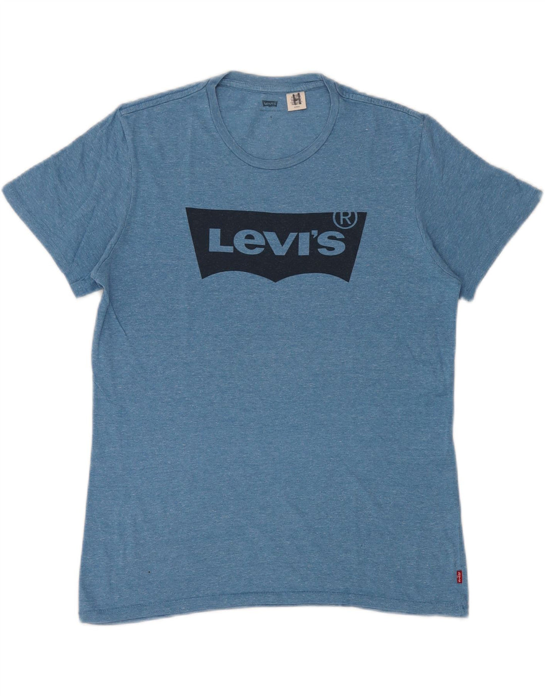 T-shirt grafica da uomo Levi's Top piccola blu screziata