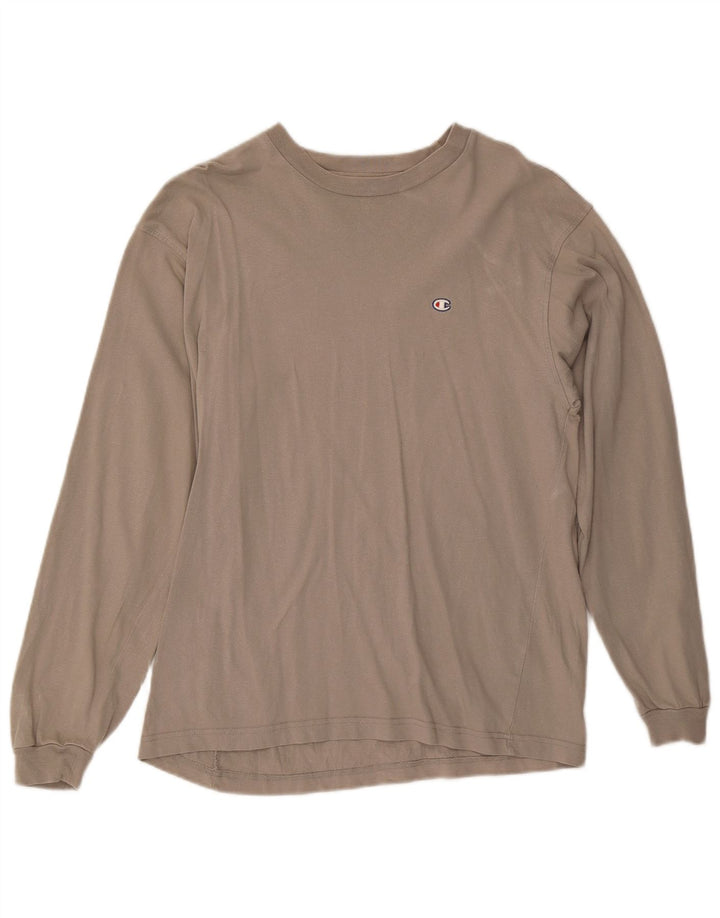 CHAMPION Top da uomo a maniche lunghe Beige medio