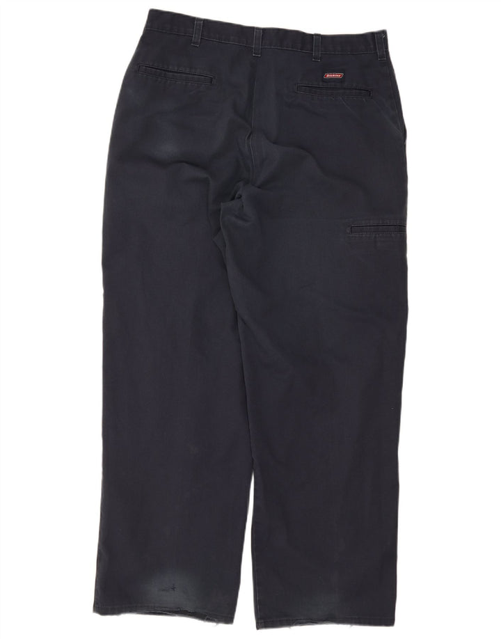 Pantaloni chino dritti da uomo Dickies W34 L30 blu navy