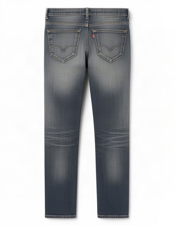 Levi's Uomo 519 Jeans Slim W30 L32 Cotone Blu Navy